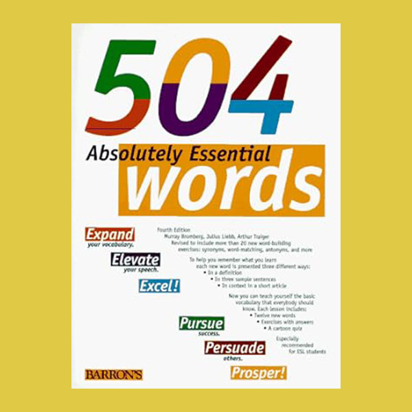 دانلود كتاب 504 Absolutely  Essential Words